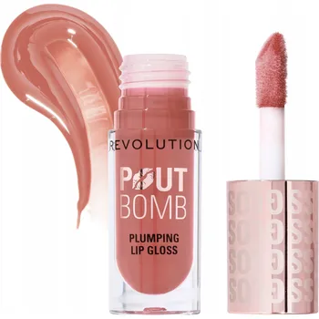Lesk na rty Makeup Revolution Pout Bomb Lesk 4.6 ml - Doll
