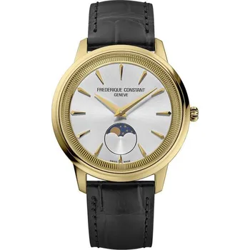 Hodinky Frederique Constant Classics Moneta Moonphase Quartz FC-206S3S5 + 5 let záruka a dárek ZDARMA