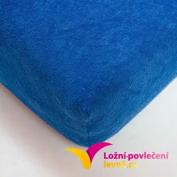 Prostěradlo Nikol FROTÉ prostěradlo tmavě modré 160x200cm