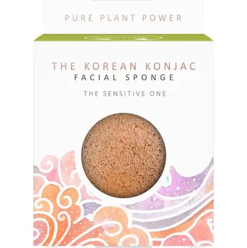 THE KONJAC SPONGE Konjak houba s heřmánkem a růžovým jílem, kolekce elementy - vzduch