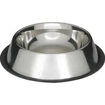 Miska pro psa Jedna kovová miska Yarro stříbrná 0,45 l