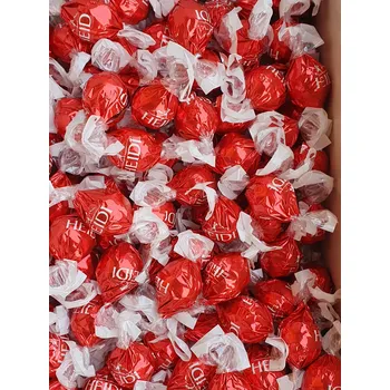 Bonboniéra Bonbóny PRALINKY s ořechovou náplní Heidi 800 g