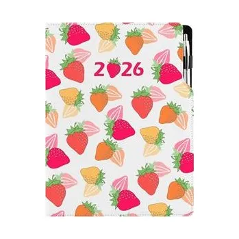 Diář Diář DESIGN týdenní A4 2026 - Jahoda