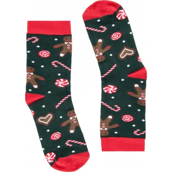 Vánoční ponožky s motivem PERNÍKY, dětské velikosti 26-30