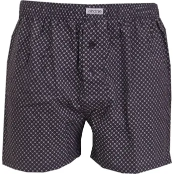 Boxerky Trenýrky Andrie s jemným vzorem PS5888 grafit velikost 3XL-62/64