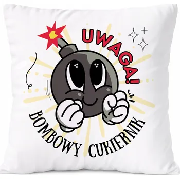 Polštář Dárek Polštář Birthday50 s potiskem bílý PoliDraw