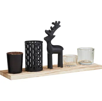 Svícen Home Styling Collection Sada vánočních svícnů na čajovou svíčku 6 ks