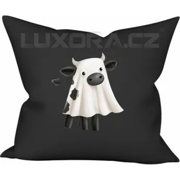 Dekorativní polštářek Povlak Duch kravička,40x40