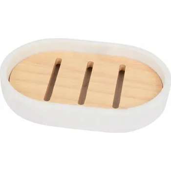 Mýdlenka Volně stojící Mýdlenka Zd trading ALA MARBLE bílý plast