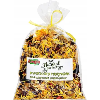 Krmivo pro hlodavce KVĚTINOVÁ SMĚS PAMLSEK PRO HLODAVCE KRÁLÍKY MĚSÍČEK LÉKAŘSKÝ IBIŠEK 50G