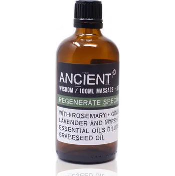 Vonný olej Ancient Wisdom Aroma olej pro masáže a do koupele Speciální směs A2 MIX, 100 ml