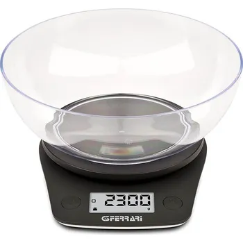 Kuchyňská váha Kuchyňská váha G3Ferrari, G2016100, EQUA, elektronická, velký displej, 2 l mísa, míra: 0,1 gr / 5 kg, funkce TARA, 2 x AAA
