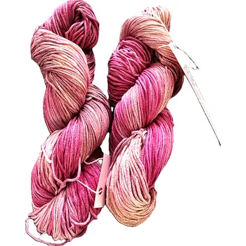 Příze Příze Stenli bavlna+bambus malinová