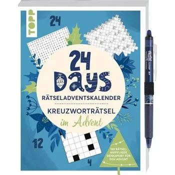 24 Days RÄTSELADVENTSKALENDER - Kreuzworträtsel im Advent - frechverlag