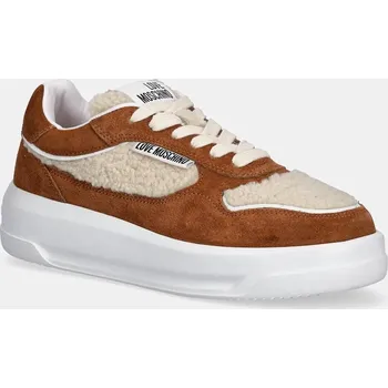 Dámské tenisky Tenisky Love Moschino dámské, hnědá barva, JA15295H0NJU210A 88X, EUR 38