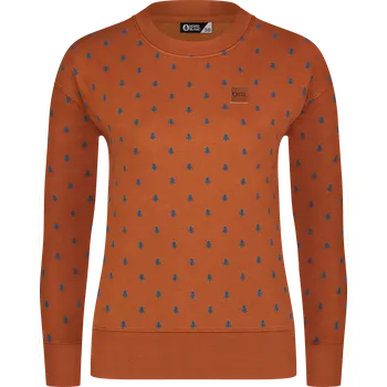 Dámská mikina Dámská mikina NORDBLANC SEMPITERNAL NBSLS8225 HNĚDÁ 34