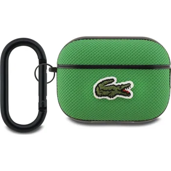 Náhradní kryt pro mobilní telefon Lacoste Petit Pique Croc Logo Patch pouzdro pro AirPods Pro 2 Green