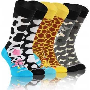 Dámské ponožky Sesto Senso Ponožky vzorované, vícebarevné, velikost 35-38