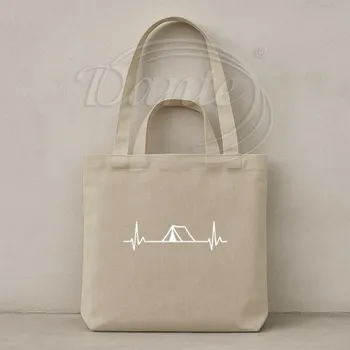 Nákupní taška Dante Taška Stan ekg béžová II.