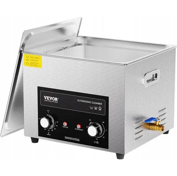 Ultrazvuková čistička VEVOR ultrazvuková čistička nerezová ocel 360W 15L s ohřevem