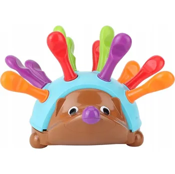 Hračka pro nejmenší Ježek Třídič Vkládačka Edukační Montessori Vzdělávání a senzorika 18m+