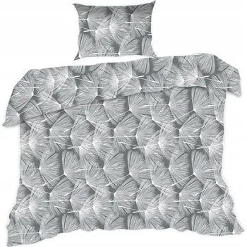 Povlečení Bavlněné Povlečení 1726N šedé 8759 140x200 KARO