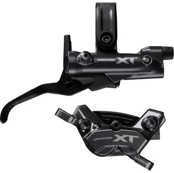 Brzda na kolo Shimano Deore XT BR-M8220+BL-M8200 kotoučová brzda zadní destičky kovové s chladičem