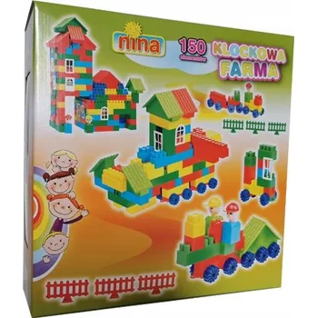 ostatní stavebnice Nina farmářské Stavebnice 150 kusů