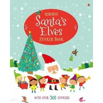 První čtění Santa's Elves Sticker Book - Watt, Fiona