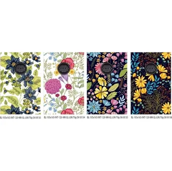 Zápisník KANCELÁŘSKÝ ZÁPISNÍK Notes Školní Potřeby Kancelářské Ozdobný zápisník 105x165/120 listů