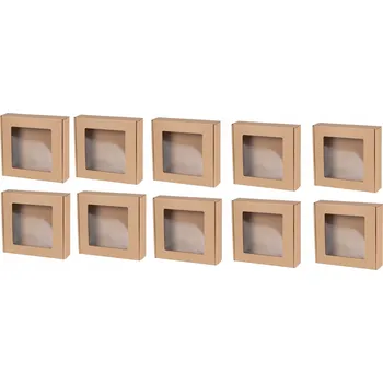 Obraz Kartonová krabice skládací 20 cm x 20 cm x 5 cm, 418 g/m2, 1 ks