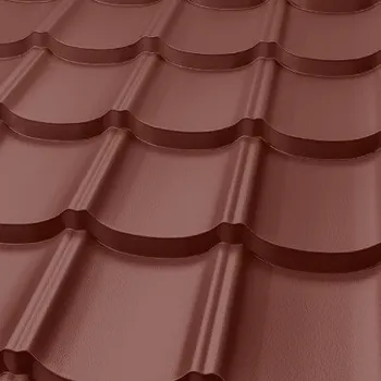 Střešní krytina SATJAM střešní krytina Taurus Maxx PE25 RAL 8017 hnědá