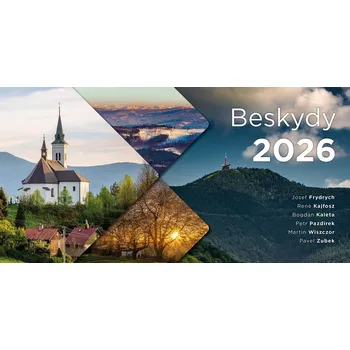Kalendář Stolní kalendář BESKYDY 2026