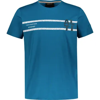 Pánské tričko Pánské triko ALTISPORT EBEN PETROLEJOVÁ S