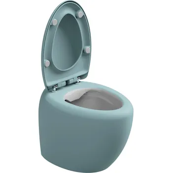 Klozet WC mísa stojící Touch, rimless , keramická, dvoubarevná TOWC01SCBI000037FI