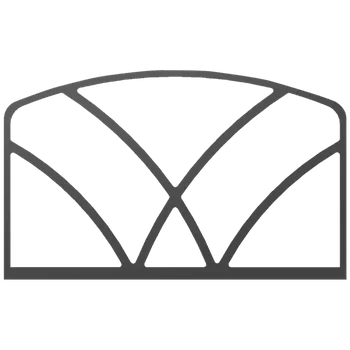 Ozdobný příčel okénka kamen Koza ver. 1 w SZPROS/VV/K6/K9