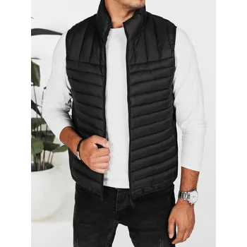 Pánská vesta Pánská vesta DSTREET ČERNÁ XXL