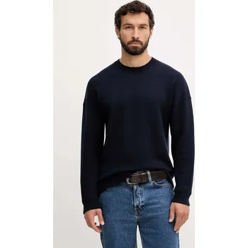 Dámský svetr Svetr s příměsí vlny United Colors of Benetton 1Y6SK10A7 námořnická modř 59X, vel. S