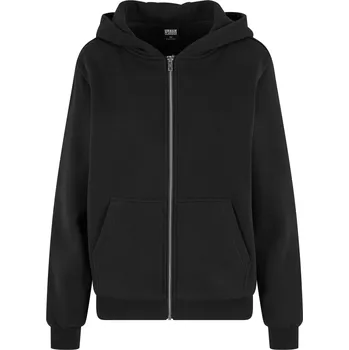 Dámská mikina Dámská mikina URBAN CLASSICS TB7286 BLACK 5XL