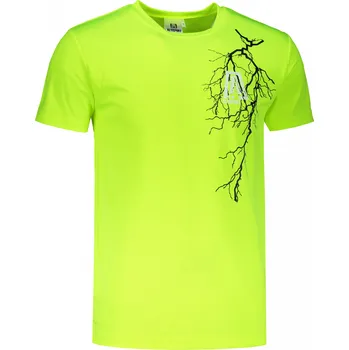 Pánské tričko Pánské funkční triko ALTISPORT CARRYOVER ALM027124 NEON YELLOW S