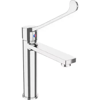 Vodovodní baterie Ravak Safe Umyvadlová baterie s lékařskou pákou, chrom, X070620