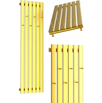 Radiátor Koupelnový radiátor vodní Pro-Term 837 W 450 x 1400 mm zlatý
