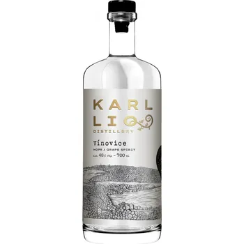 Whisky Karl LIQ Vínovice MOPr 48% 0,7l (hroznovice)