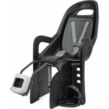 cyklosedačka Zadní dětská sedačka na kolo Polisport černá