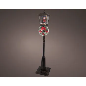 Vánoční dekorace Kaeming LUCERNA 40x40x180 cm hnědá