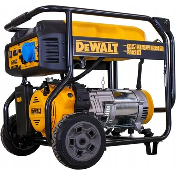 Elektrocentrála Jednofázová benzínová elektrocentrála DeWalt 6500 W, přenosná