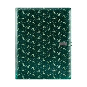 Konferenční stolek Konferenční desky GEP DESIGN v dárkové krabičce zelené - Větvičky s tečkovaným blokem