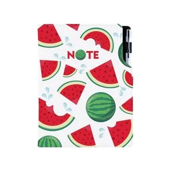 Zápisník Notes - zápisník DESIGN B6 linkovaný - Meloun