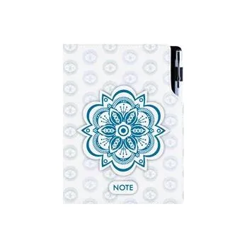 Zápisník Notes DESIGN A5 tečkovaný - Mandala modrý