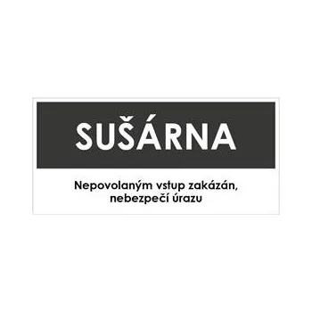 SUŠÁRNA, šedá, plast 1 mm 190x90 mm